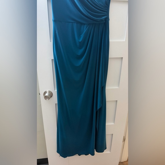 Betsy & Adam Teal Dress - Picture 7 of 9